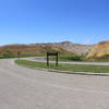 The Yellow Mounds pull off provides spectacular rainbow colored views.