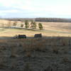 Bunkhouses near Joseph Plumb Martin Trail, Valley Forge National Historical Park.