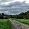 The Green Loop Trail stretching out through Stroud Preserve.