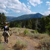 Hiking in Yellowstone NP.