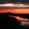 Sunset at Bateman Island.