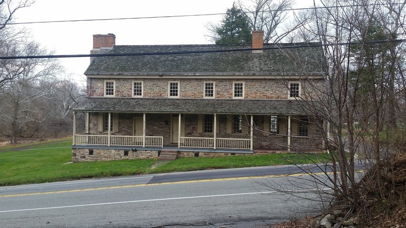 David Potts House sits across from the Gulph Road end of the trail