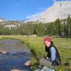 Crabtree Meadow behind Whitney