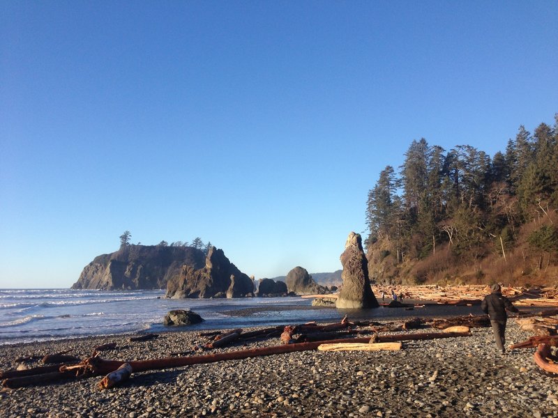 Ruby beach on the last day of 2015