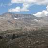 A view of a large unbroken section of the Glacier Divide above the Matthes Glaciers.