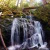 Donahue Creek Falls on the way to Flapjack Lakes in Olympic National Park