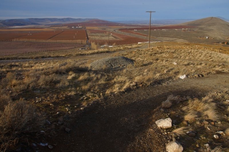 Skyline Trail - view towards Benton City