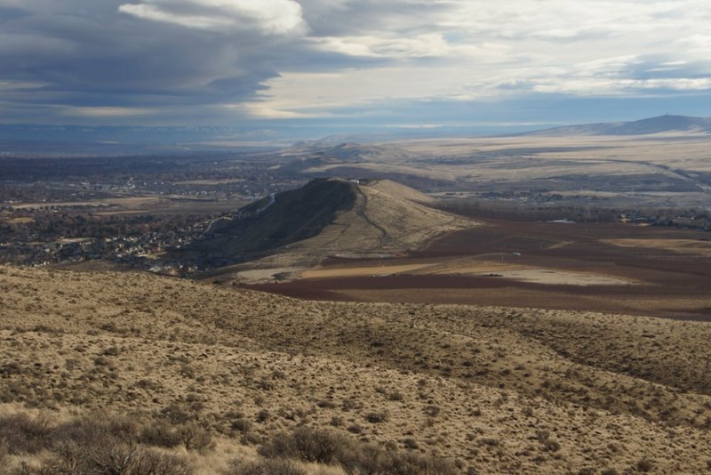 Skyline Trail - view towards Little Badger and Jump-off Joe