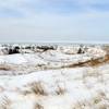 Looking at a frozen Lake Michigan!