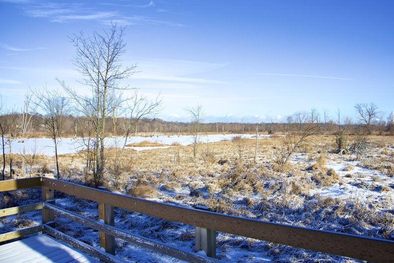 Winter view from the overlook.