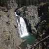 Another large waterfall along the San Joaquin River in Goddard Canyon.