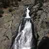 A beautiful waterfall along the San Joaquin River in Goddard Canyon.