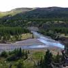 Cache Creek/Lamar River confluence.