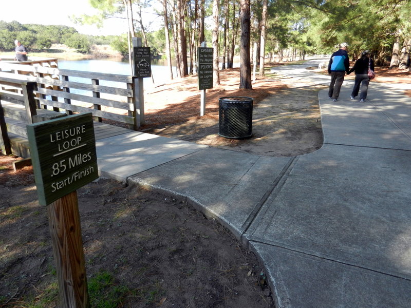 Leisure Loop - easy paved loop.