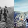 I was standing where they stood....U.S. President Theodore Roosevelt and nature preservationist John Muir.