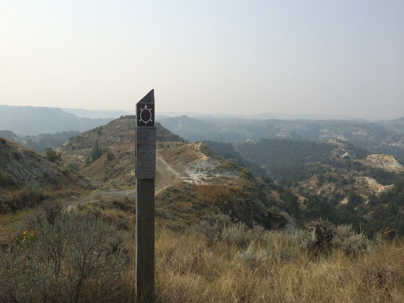 Beautiful ND Badlands along the Maah Daah Hey