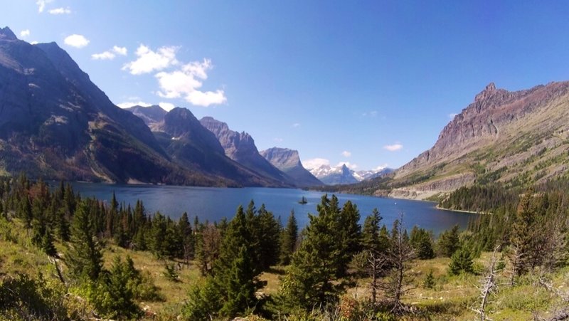 St. Mary Lake, Glacier National Park, MT.