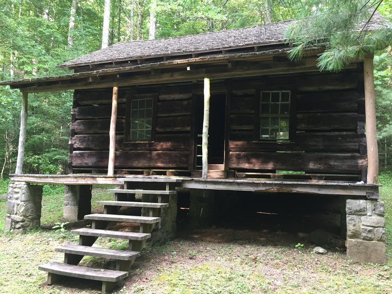 Hall Cabin, circa 1880 (most remote remaining structure in GSMNP)