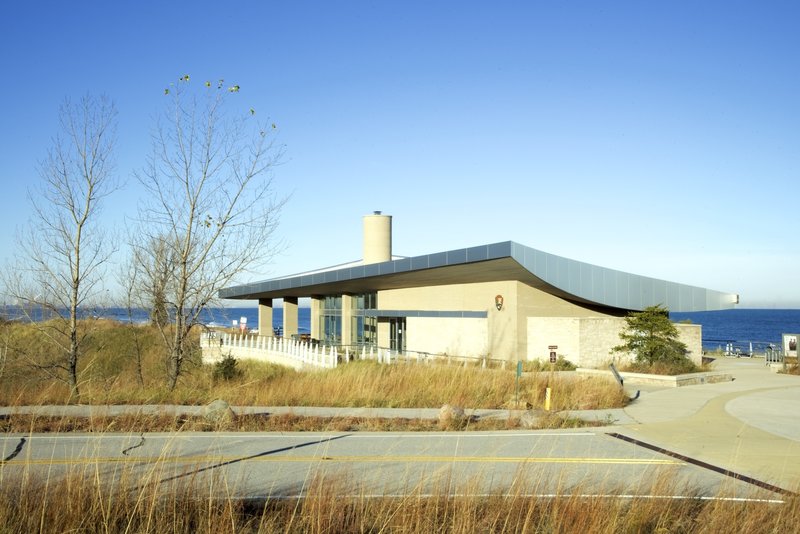 Portage Lakefront & Riverwalk Pavilion.