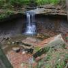 Fall foliage of Blue Hen Falls.