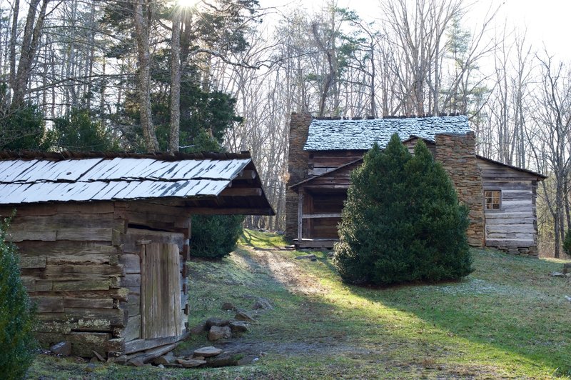 Walker Sisters Home in GSMNP.