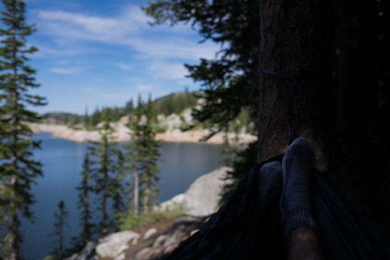 Hammocking at Lake Mary