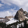 Sundial Peak at Lake Blanche.