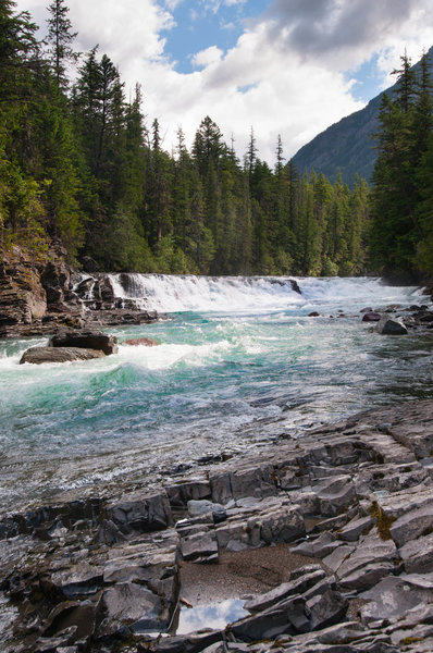 Glacier Runoff - Glacier National Park, MT, USA