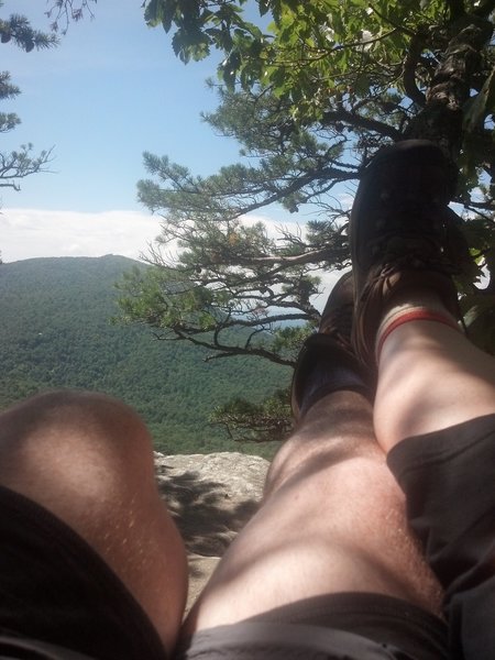 Hanging out on Hanging Rock