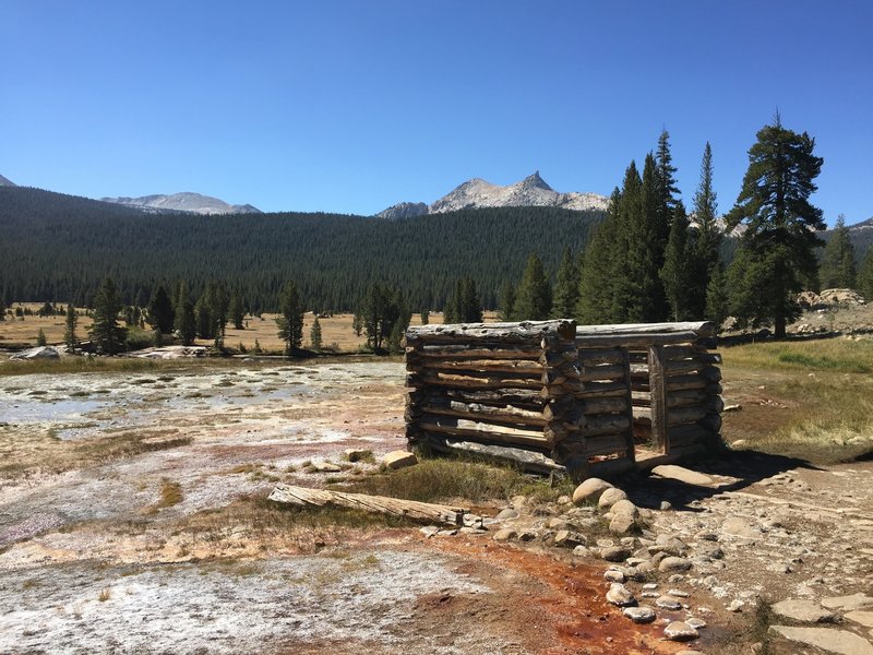 Soda Springs in Toulumne Meadows