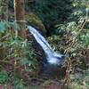 Small cascade on Meigs Creek alongside the trail.