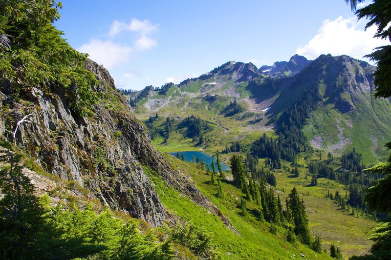 View of Lake LaCrosse from the Hart Lake Way Trail.