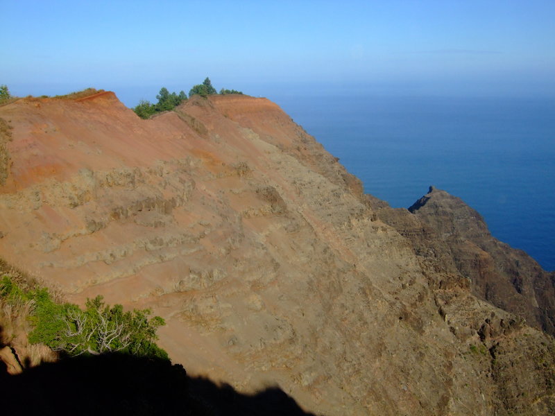 Thats you trail on the ridge in the top left of the picture.