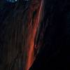 Horsetail Falls- as seen from across the valley during the 2 week period in February when the sun hits it just right.