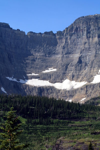 Nearing Iceberg Lake.