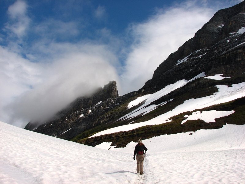 Snowfield on the Highline