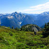 Hiking atop the Copper Ridge Trail.