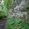 Karst formation along the Creeper Trail