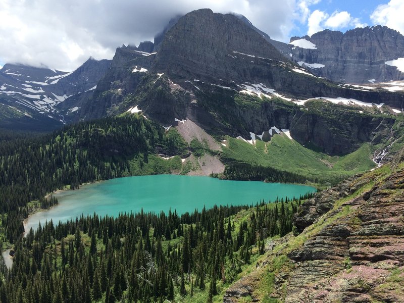 Grinnell Glacier glacier hike - great reward for not a ton of effort.