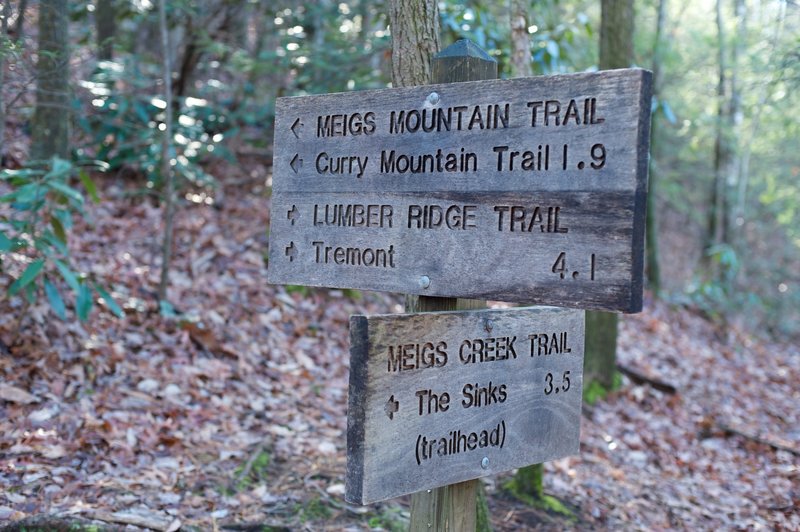 When you reach the end of the trail, you have several options in regards to where you go next.