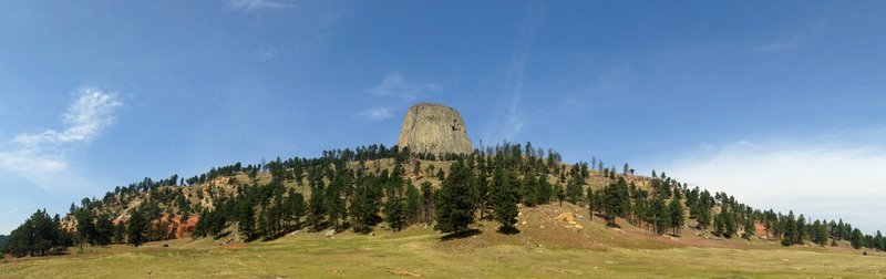 Awesome views of Devils Tower from the South Side Trail.