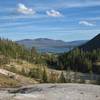 A classic Yellowstone view down the Witch Creek drainage to Heart Lake.