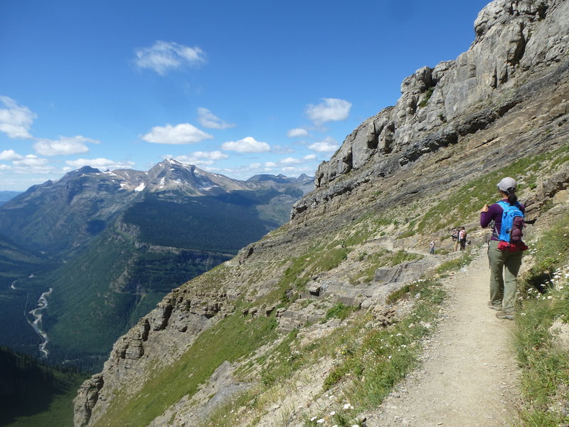 Heavens Peak from the Highline Trail.