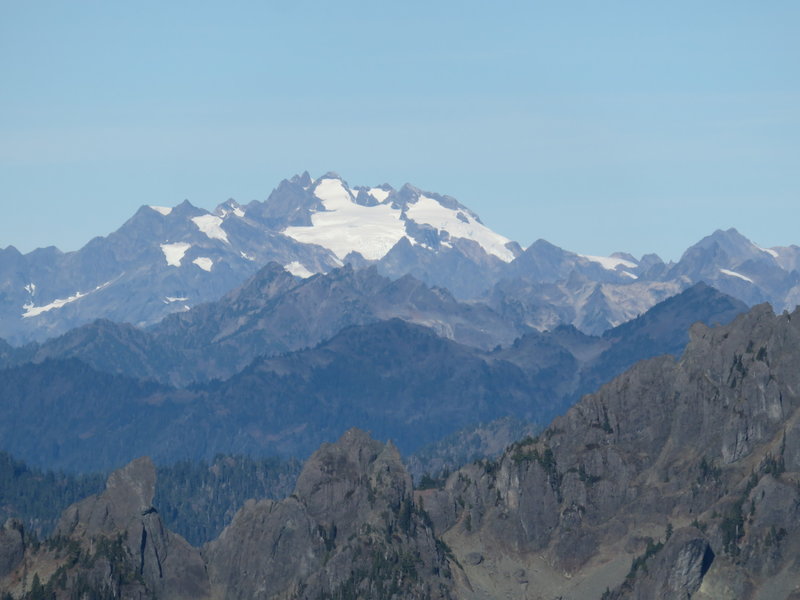 Mt. Olympus from the summit of Mt. Ellinor.