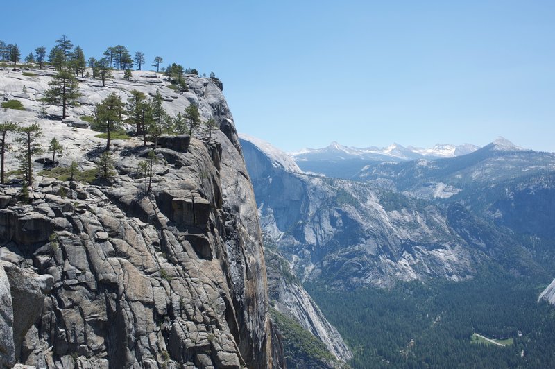 Yosemite Point from Upper Yosemite Falls.