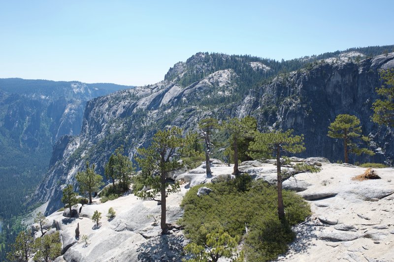 Area around Yosemite Point.