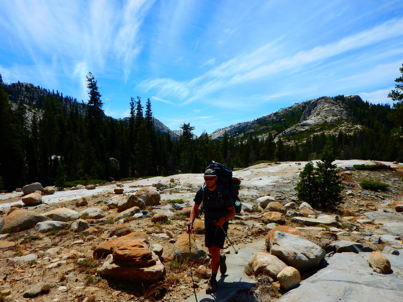 On the way to Buck Lakes, on the Bell Meadow Trail from the Crabtree Trailhead in the Emigrant Wilderness.