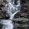 Ramsey Cascade on a clear winter day.