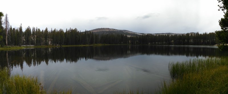 The largest Cora Lake on a stormy summer day.