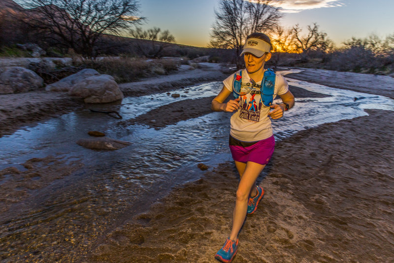 Primary wash crossing with winter snow melt. Photo Credit: @thorvaea